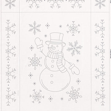 Missouri Star Embroidery Panel - Frosty Friend
