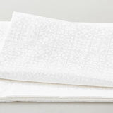 Welcome to Quilt Town - Quilt Blocks White on White 2 yard Cut
