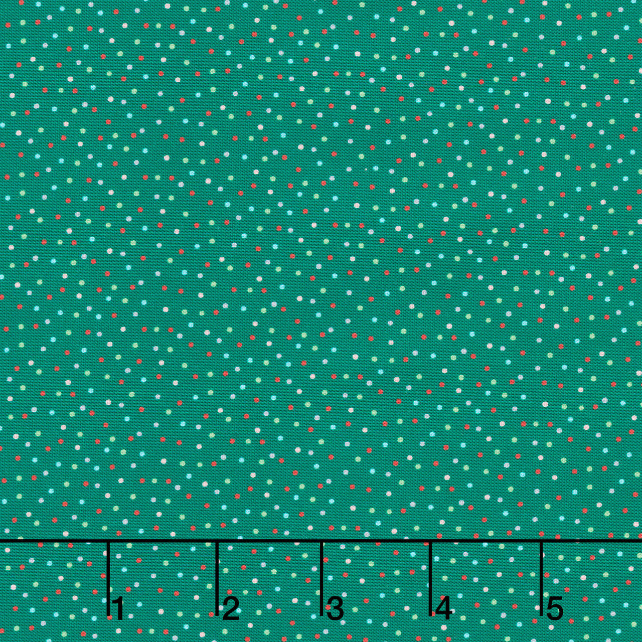 Christmas In Quilt Town - Dot Green Yardage