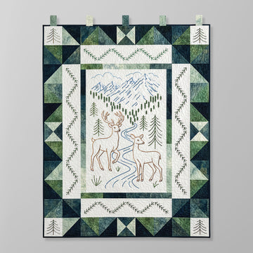 Missouri Star Embroidery Panel - Wilderness Wonder