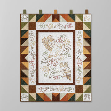 Missouri Star Embroidery Panel - Owl Haven