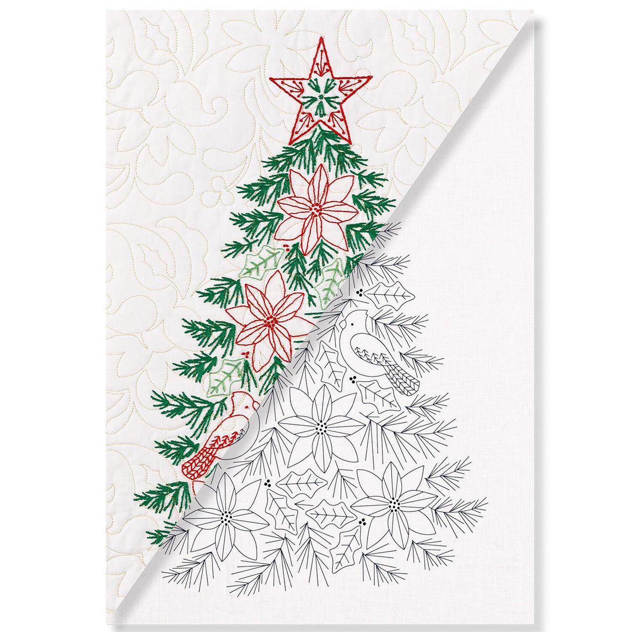 Missouri Star Embroidery Panel - Cardinal Cheer