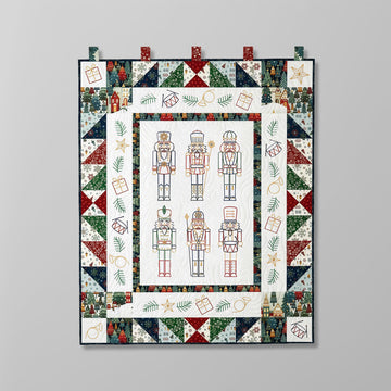 Missouri Star Embroidery Panel - Nutcracker Suite