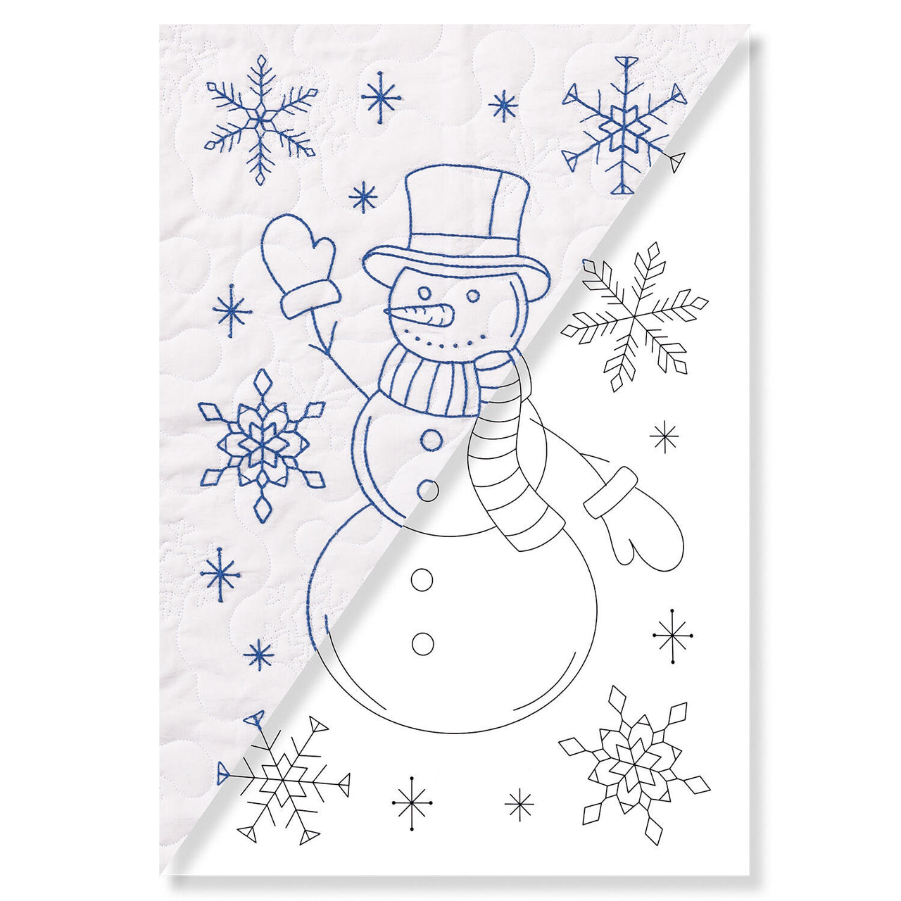 Missouri Star Embroidery Panel - Frosty Friend