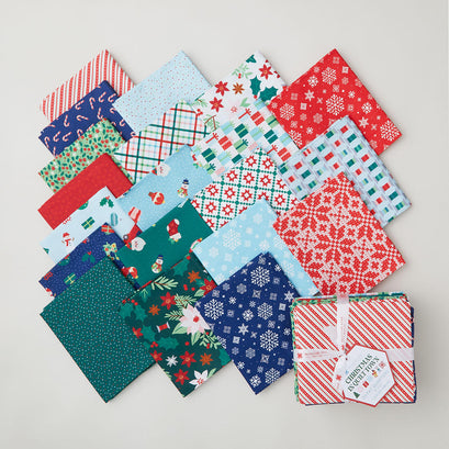 Christmas In Quilt Town Fat Quarter Bundle