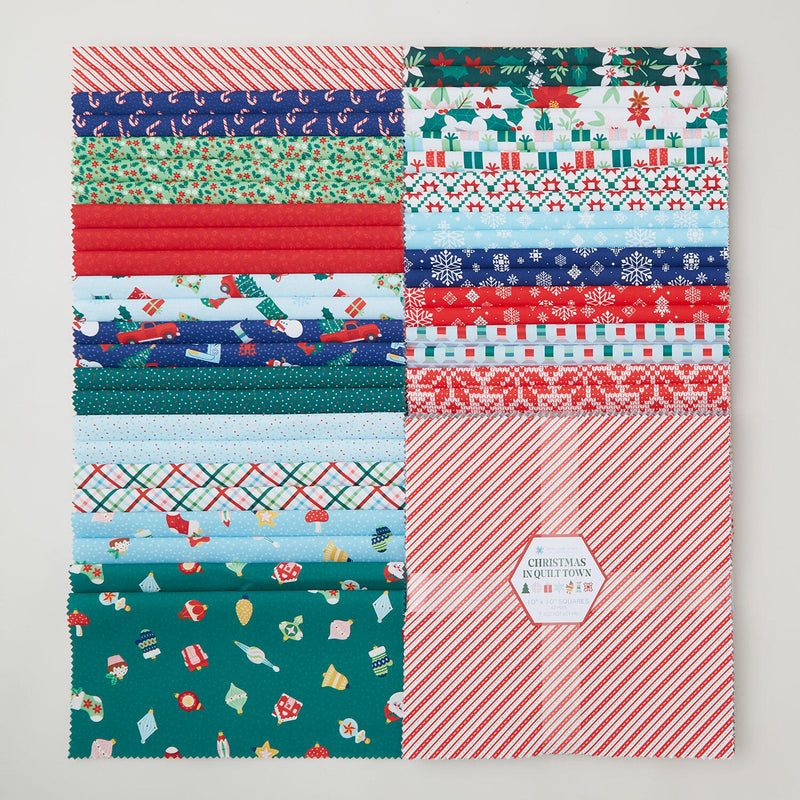 Christmas In Quilt Town 10" Squares