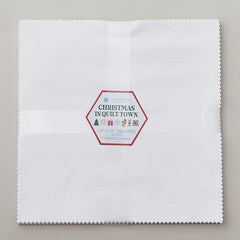 Christmas In Quilt Town Snowflakes White 10