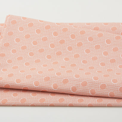 Canterbury - Dots Coral 2 Yard Cut