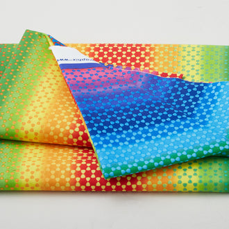 Kaleidographix - Gradient Stripe Royal 2 Yard Cut