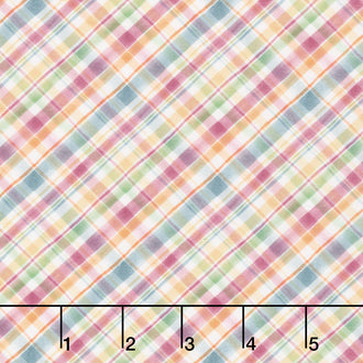 Easter Wishes - Plaid Green Yardage