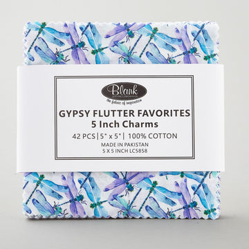 Gypsy Flutter Favorites 5" Squares