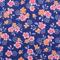 Walking on Sunshine - Medium Flowers Blue 2 Yard Cut