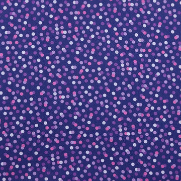Walking on Sunshine - Fun Dots Blue 2 Yard Cut