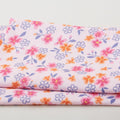 Walking on Sunshine - Medium Flowers Pink 2 Yard Cut