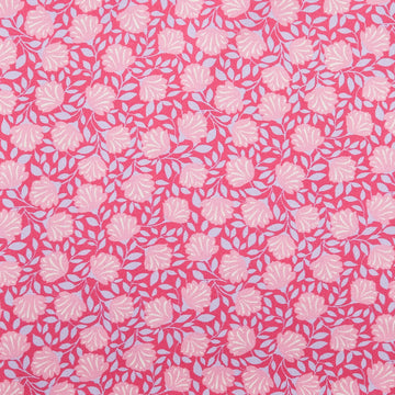 Walking on Sunshine - Budding Flowers Pink 2 Yard Cut