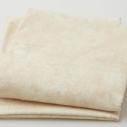 Stitch - Meandering Stitch Ivory 108" Wide 3 Yard Cut