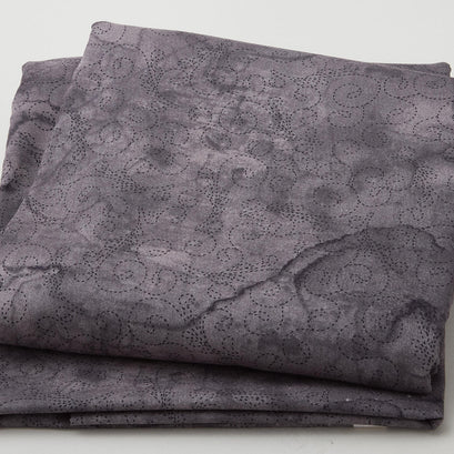 Stitch - Meandering Stitch Charcoal 108" Wide 3 Yard Cut