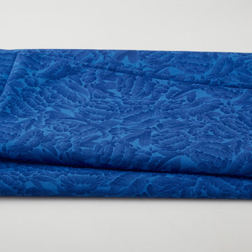 Florique 118" - Tonal Florique Flowers Blue 3 Yard Cut