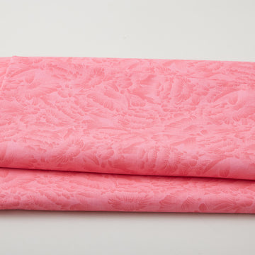 Florique 118" - Tonal Florique Flowers Pink 3 Yard Cut