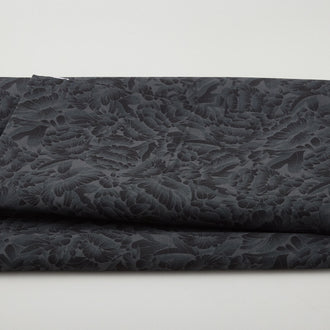 Florique 118" - Tonal Florique Flowers Black 3 Yard Cut