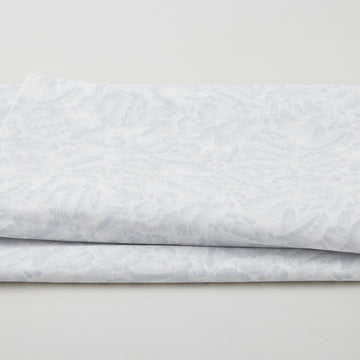 Florique 118" - Tonal Florique Flowers White 3 Yard Cut