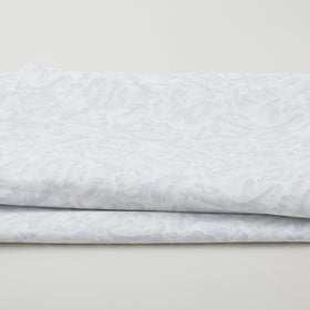 Florique 118" - Tonal Florique Flowers White 3 Yard Cut