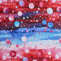 Bubble Pops 108” - Red/Blue 3 Yard Cut