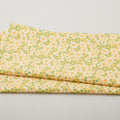 Sunlit Splendor Favorites - Medium Packed Flowers Yellow 2 Yard Cut