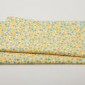 Sunlit Splendor Favorites - Tiny Packed Flowers Yellow 2 Yard Cut