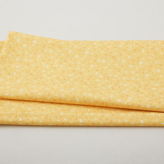 Sunlit Splendor Favorites - Tonal Leaves Yellow 2 Yard Cut