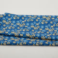 Sunlit Splendor Favorites - Medium Packed Flowers Blue 2 Yard Cut