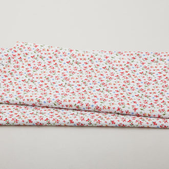Lucinda Favorites - Tiny Floral White 2 Yard Cut