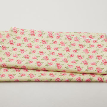 Lucinda Favorites - Large Floral Yellow 2 Yard Cut