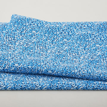 Filippa's Line - Oblong & Dots Turquoise 3 Yard Cut
