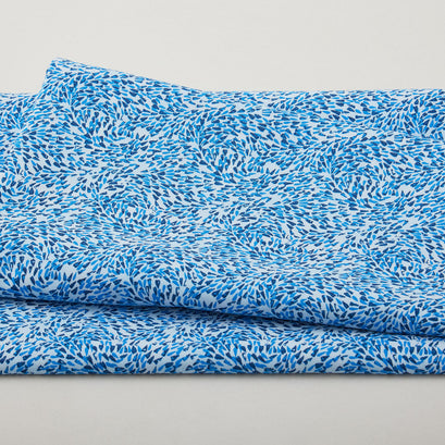 Filippa's Line - Oblong & Dots Turquoise 3 Yard Cut
