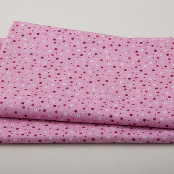 Quilting Rainbow - Flower Light Pink 3 Yard Cut
