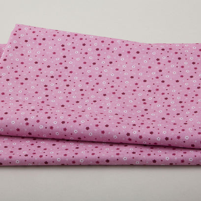 Quilting Rainbow - Flower Light Pink 3 Yard Cut