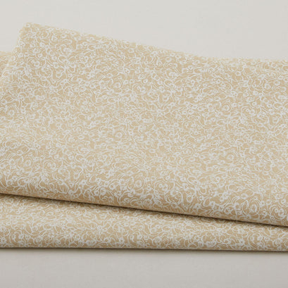 Colour Harmony - Flowers and Graphics Beige 2 Yard Cut