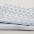 Frosty Snowflake - Stripes White/Silver Metallic 2 Yard Cut
