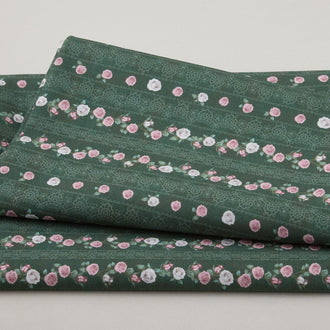 Karla-Rose - Texture Stripe Green 2 Yard Cut