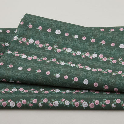 Karla-Rose - Texture Stripe Green 2 Yard Cut