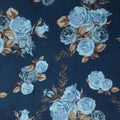 Karla-Rose - Flowers Blue 2 Yard Cut
