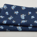 Karla-Rose - Small Flowers & Dots Blue 2 Yard Cut