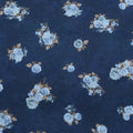 Karla-Rose - Small Flowers & Dots Blue 2 Yard Cut