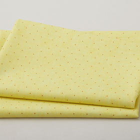 Quilting Rainbow - Dots Light Yellow 2 Yard Cut