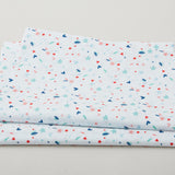 Sweetie - Hearts and Flowers White 2 Yard Cut