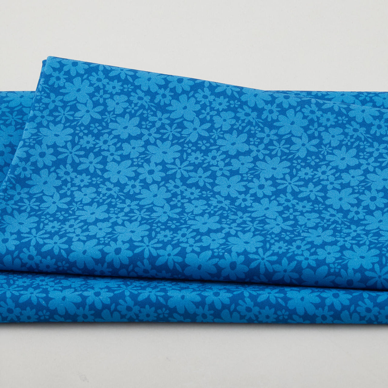 Sweetie - Monochromatic Flowers Blue 2 Yard Cut