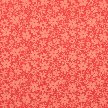 Sweetie - Monochromatic Flowers Red 2 Yard Cut