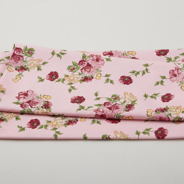 Floral Fling Garden - Large Floral Pink 2 Yard Cut