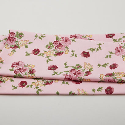 Floral Fling Garden - Large Floral Pink 2 Yard Cut